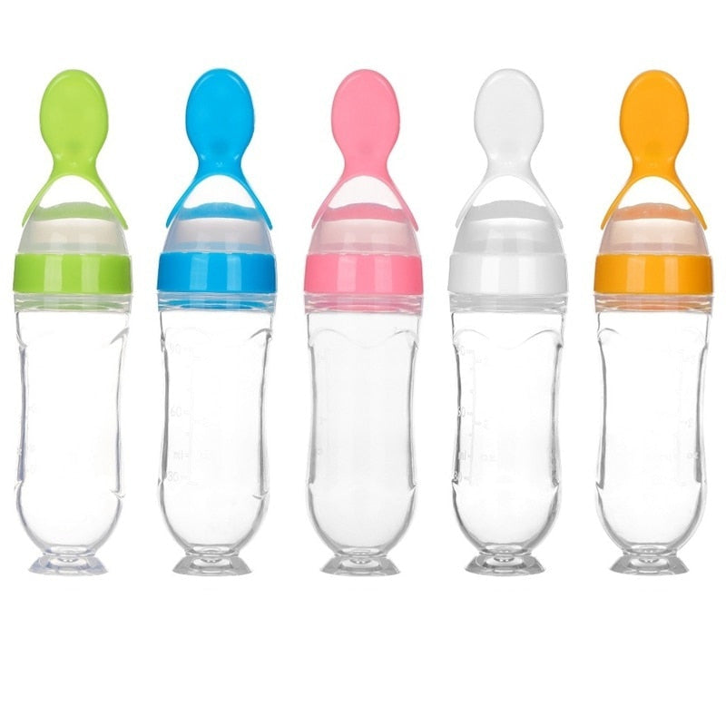 Biberon avec cuillère pour nouveau-né | EasyBottle™